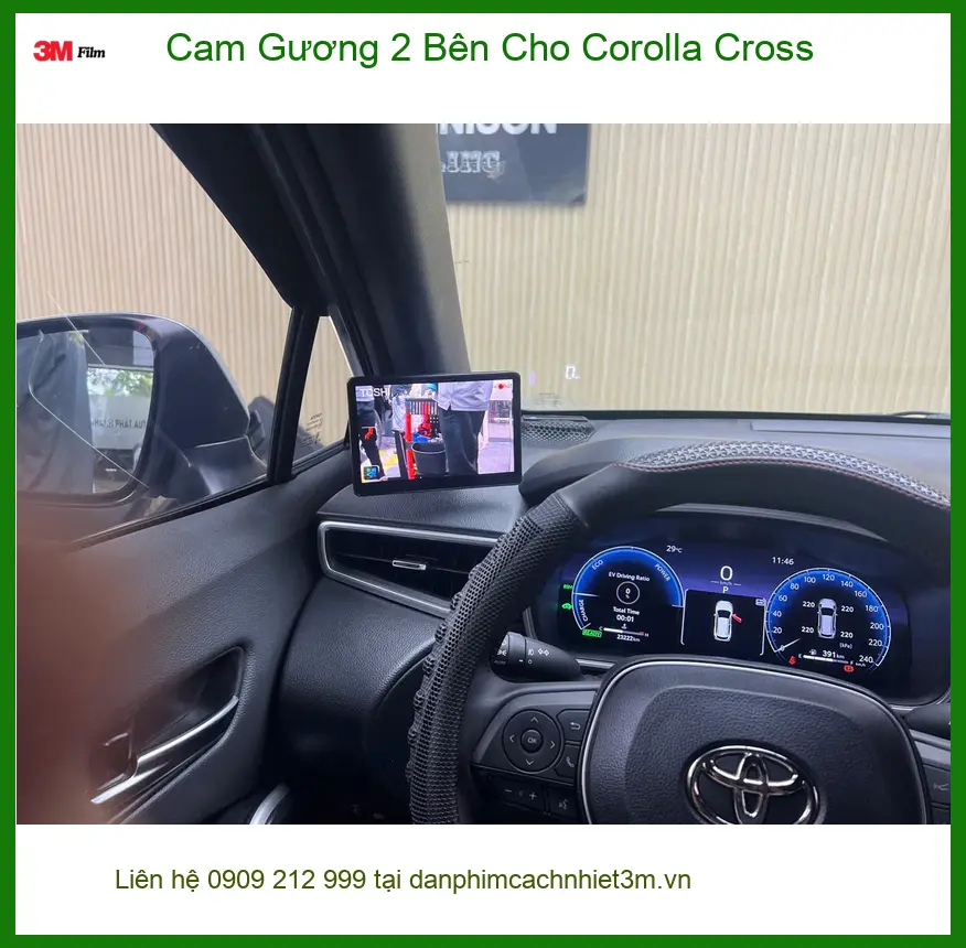 Anh Bảo gắn Cam Gương 2 Bên cho Toyota Corolla Cross ở Quận Gò Vấp ảnh thực tế 4