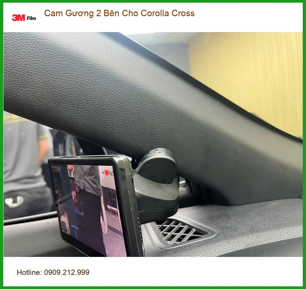 Anh Minh lắp Cam Gương 2 Bên cho Corolla Cross tại Quận Tân Phú