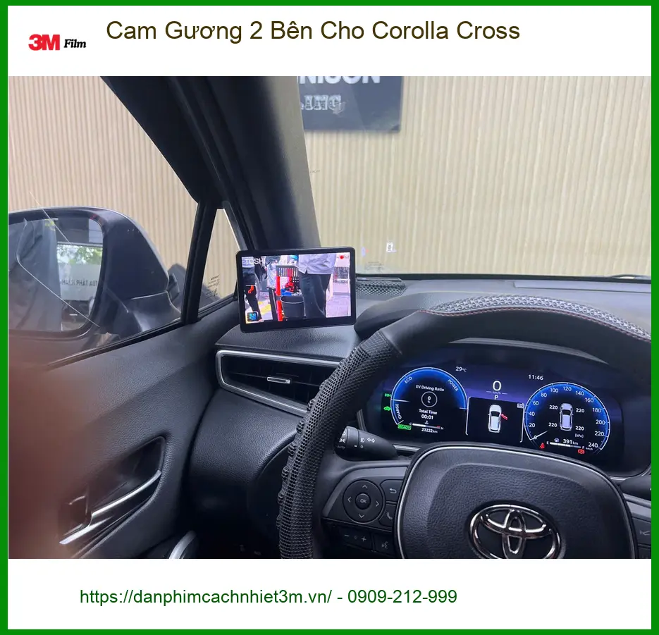 Anh Minh lắp Cam Gương 2 Bên cho Corolla Cross tại Quận Tân Phú ảnh thực tế 2