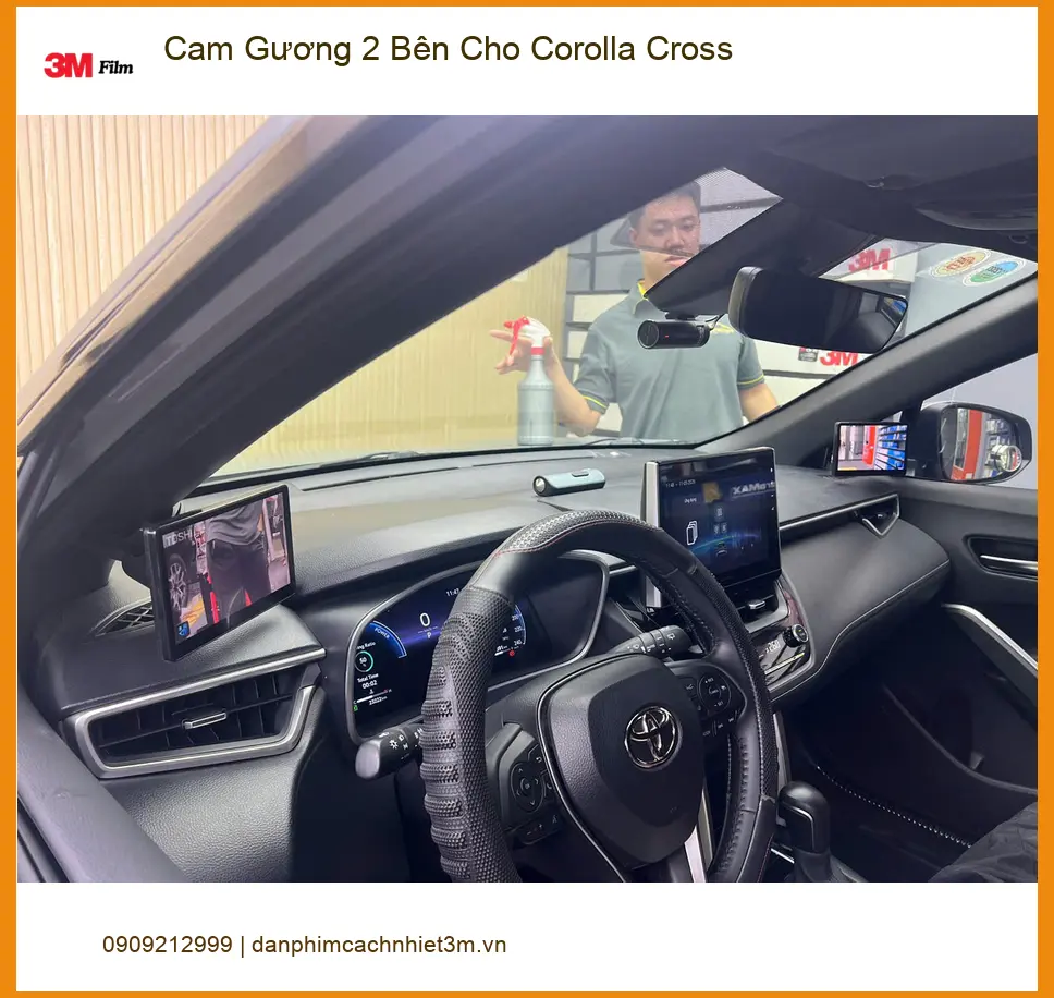 Anh Minh lắp Cam Gương 2 Bên cho Corolla Cross tại Quận Tân Phú ảnh thực tế 3