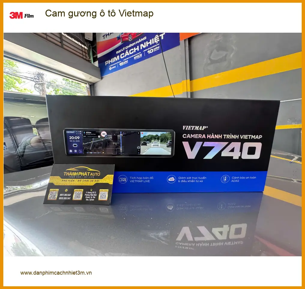 Anh Dũng lắp cam gương ô tô Vietmap cho Kia K3 tại Quận 3 vì hay đi đường đông người