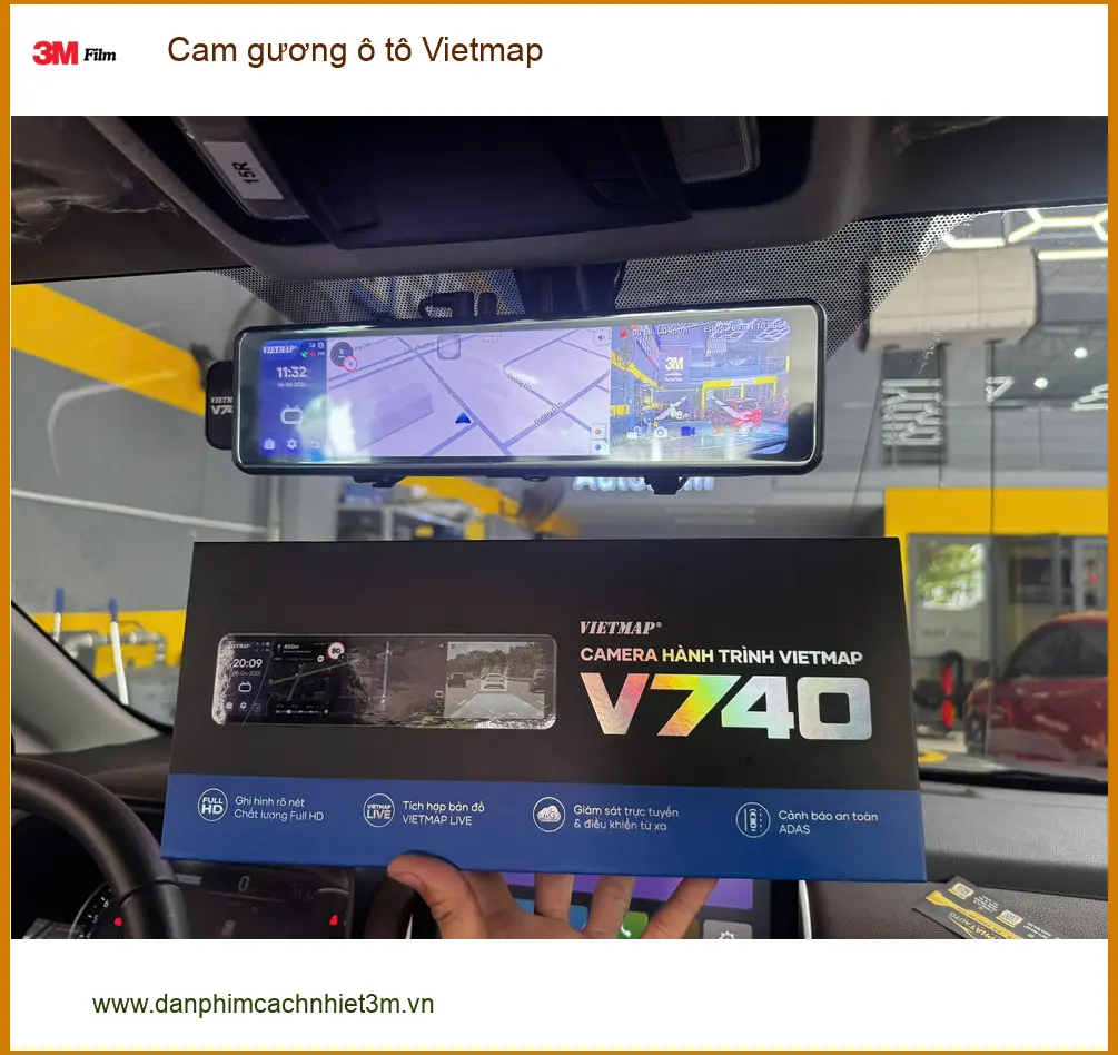 Anh Minh lắp cam gương ô tô Vietmap cho Ford Everest tại Quận 2 ảnh thực tế 4