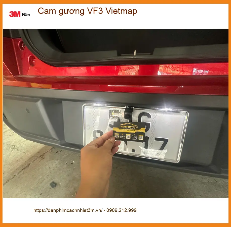 Anh Khang lắp cam gương Vietmap cho VF3 tại Thủ Đức lái xe an toàn hơn ảnh thực tế 5