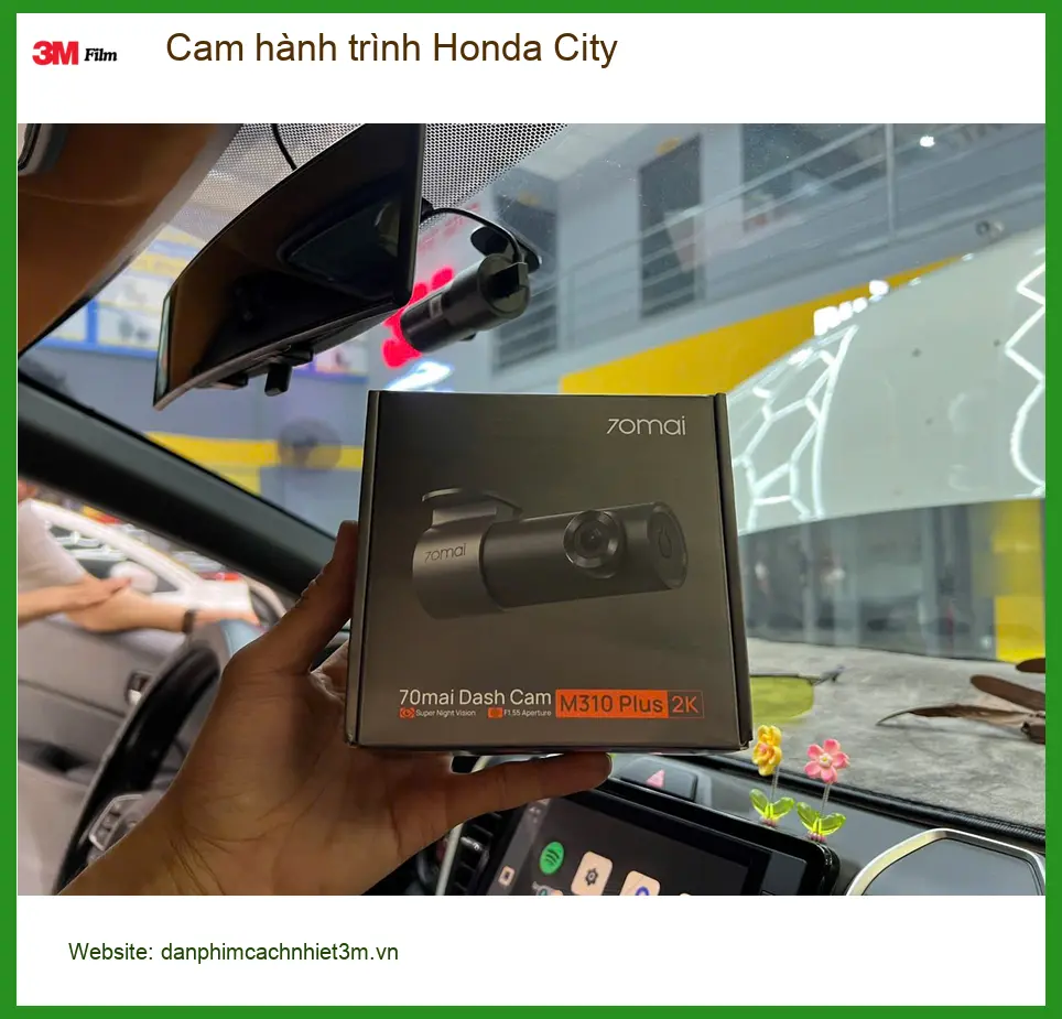 Anh Tấn lắp cam hành trình cho Honda City tại Quận 5 để ghi lại hành trình rõ nét ảnh thực tế 3