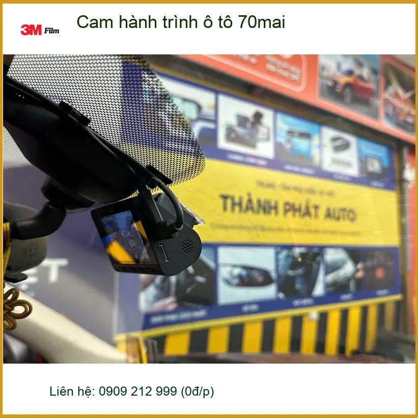 Anh Minh Khôi lắp cam hành trình 70mai tại Quận 3 cho Mazda CX-5 ảnh thực tế 3