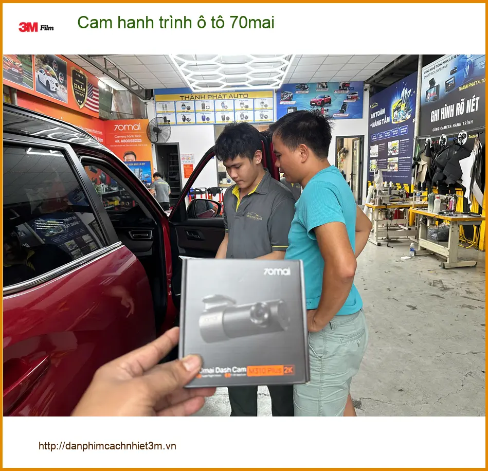 Anh Bảo lắp camera hành trình 70mai cho Mazda CX-5 tại Hóc Môn để ghi lại hành trình