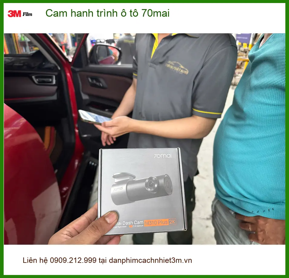 Anh Thành lắp camera hành trình 70mai cho Honda CRV tại Quận 1 để yên tâm lái xe ảnh thực tế 5