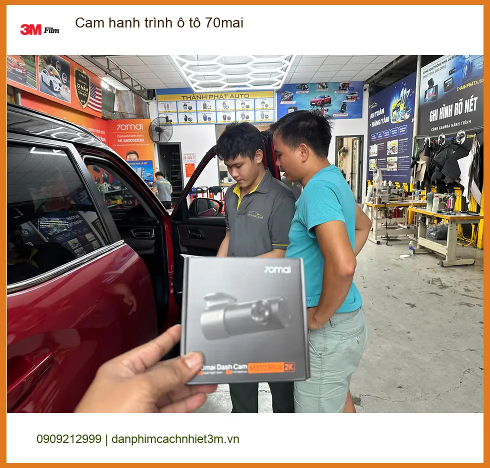 Anh Thắng lắp Cam hành trình ô tô 70mai cho Ford Ranger tại Quận 3 ảnh thực tế 3