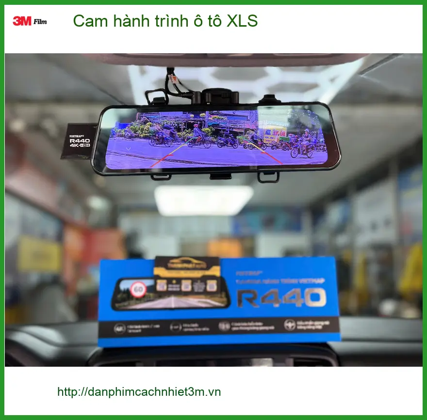 Anh Quang lắp Cam hành trình ô tô XLS cho VinFast Lux A2.0 ở Quận 7 ảnh thực tế 3