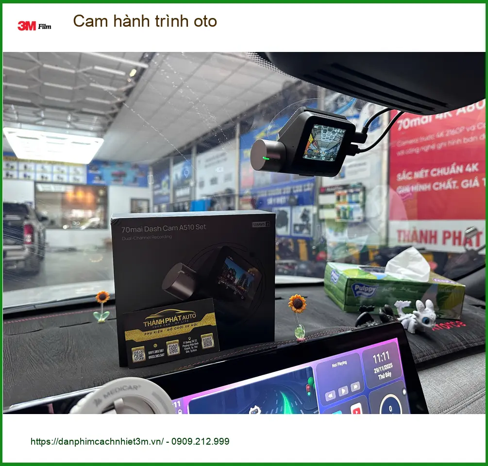 Anh Duy lắp cam hành trình cho Hyundai Accent an toàn tại Quận Thủ Đức ảnh thực tế 2