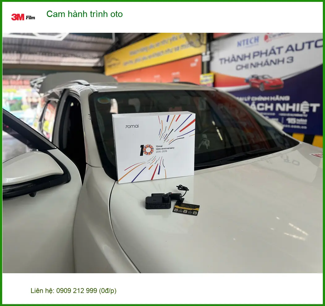 Chị Thảo lắp cam hành trình Kia Carnival tại Quận Thủ Đức, ghi lại mọi chuyến đi ảnh thực tế 3