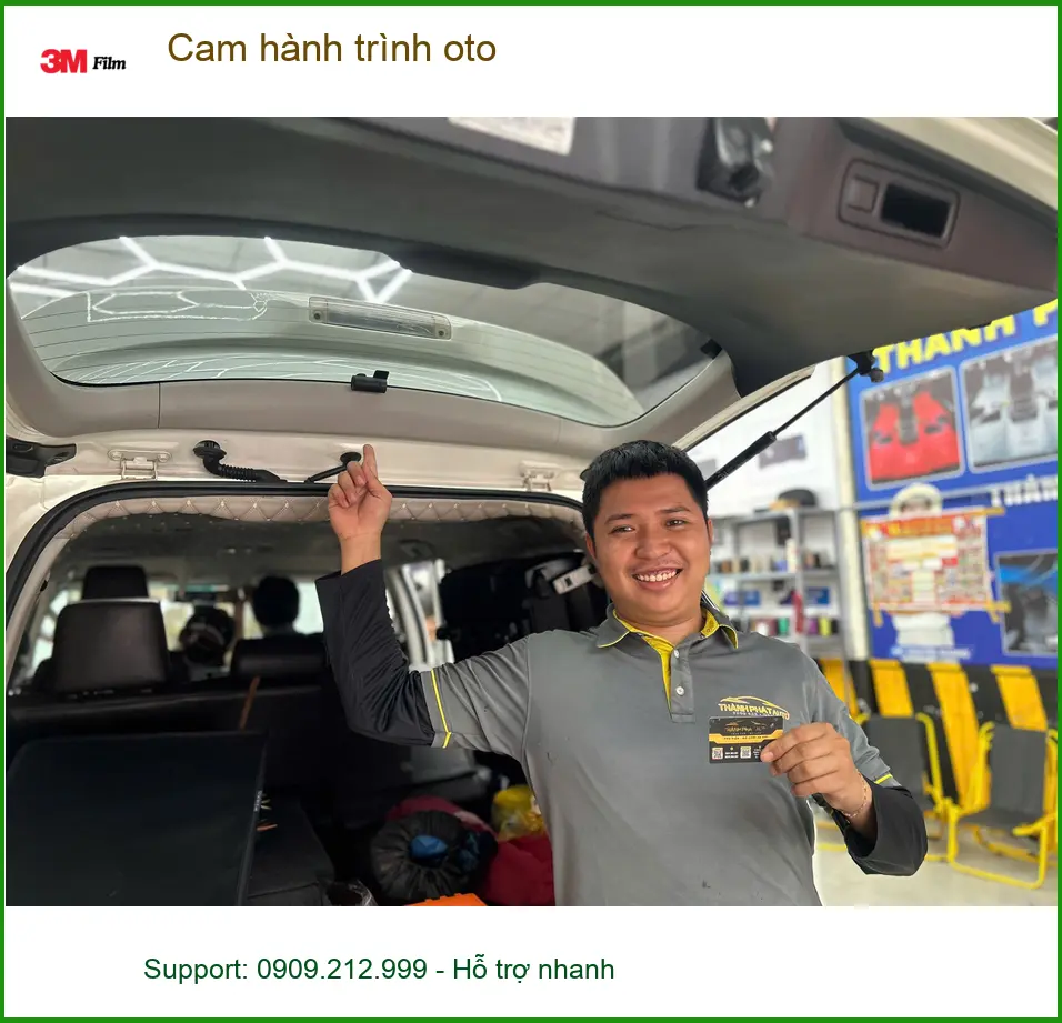 Chị Thảo lắp cam hành trình Kia Carnival tại Quận Thủ Đức, ghi lại mọi chuyến đi ảnh thực tế 4