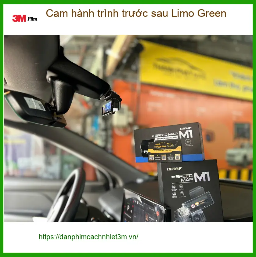 Anh Nhật Minh lắp Cam hành trình trước sau Limo Green Kia Seltos Quận Phú Nhuận ảnh thực tế 2