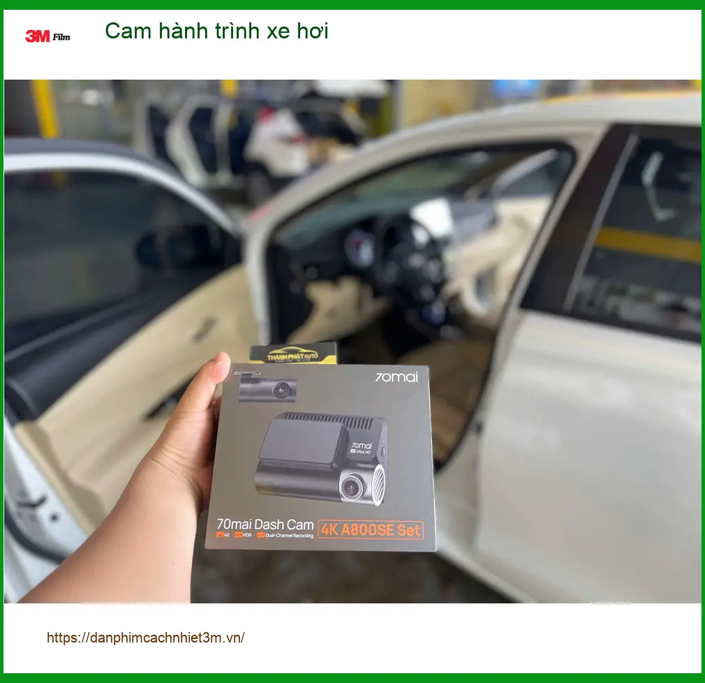 Chị Lan Anh lắp cam hành trình Kia Seltos tại Quận 2, yên tâm lái xe ảnh thực tế 2