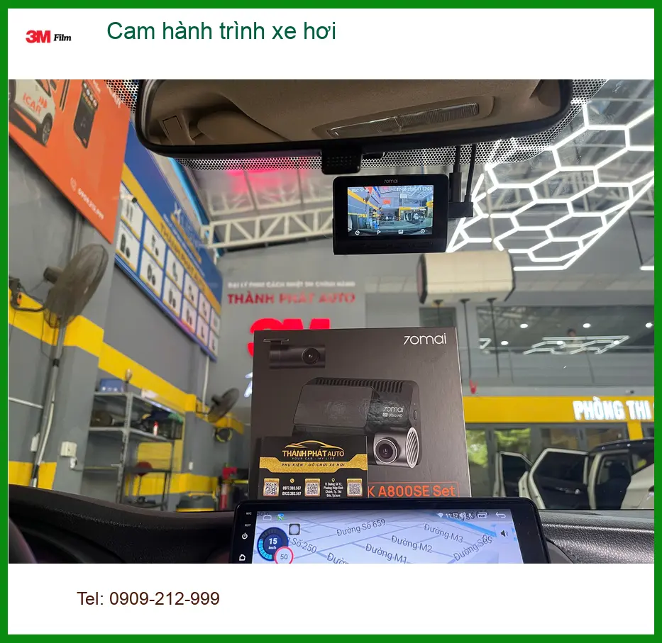 Chị Lan Anh lắp cam hành trình Kia Seltos tại Quận 2, yên tâm lái xe ảnh thực tế 4