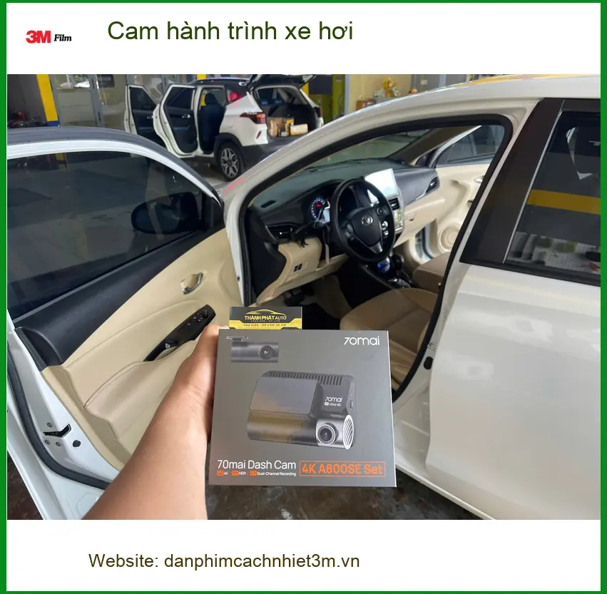 Chị Lan Anh lắp cam hành trình Kia Seltos tại Quận 2, yên tâm lái xe ảnh thực tế 5
