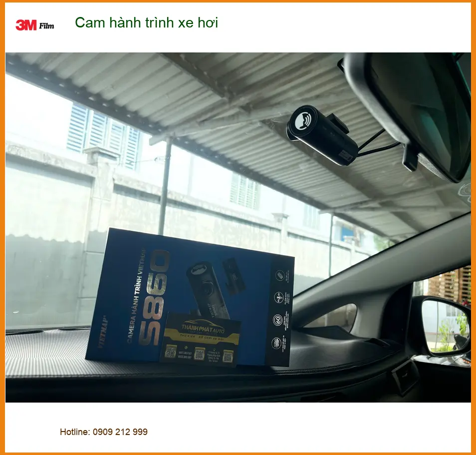Anh Duy lắp cam hành trình xe hơi cho Mazda 3 tại Quận 4 tránh rủi ro phạt nguội ảnh thực tế 3