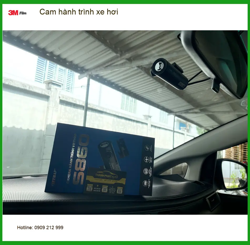 Anh Tấn lắp cam hành trình xe hơi Honda CRV tại Quận 10 bảo vệ xe ảnh thực tế 4