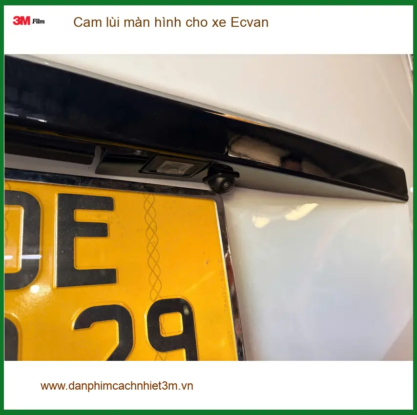 Chú Minh lắp cam lùi màn hình cho xe Ecvan Quận Bình Tân giá tốt ảnh thực tế 3