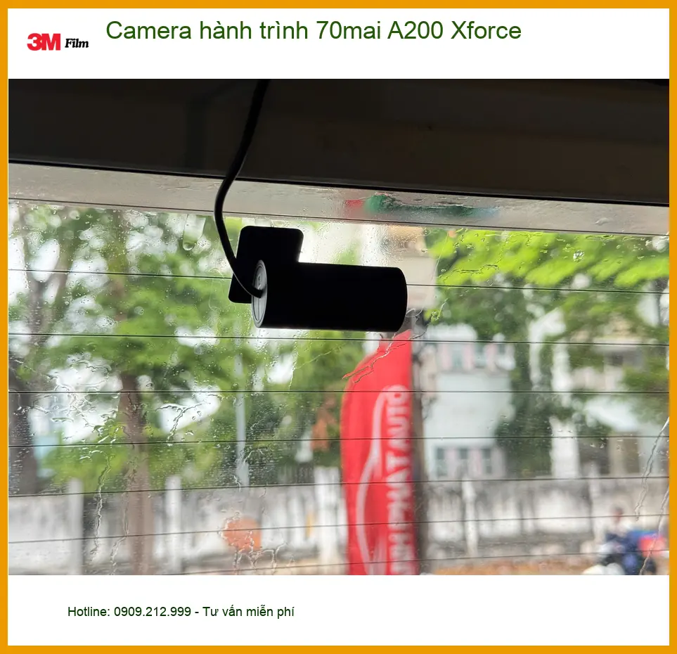 Anh Dũng lắp Camera hành trình 70mai A200 Xforce cho Honda CRV tại Quận Thủ Đức ảnh thực tế 3