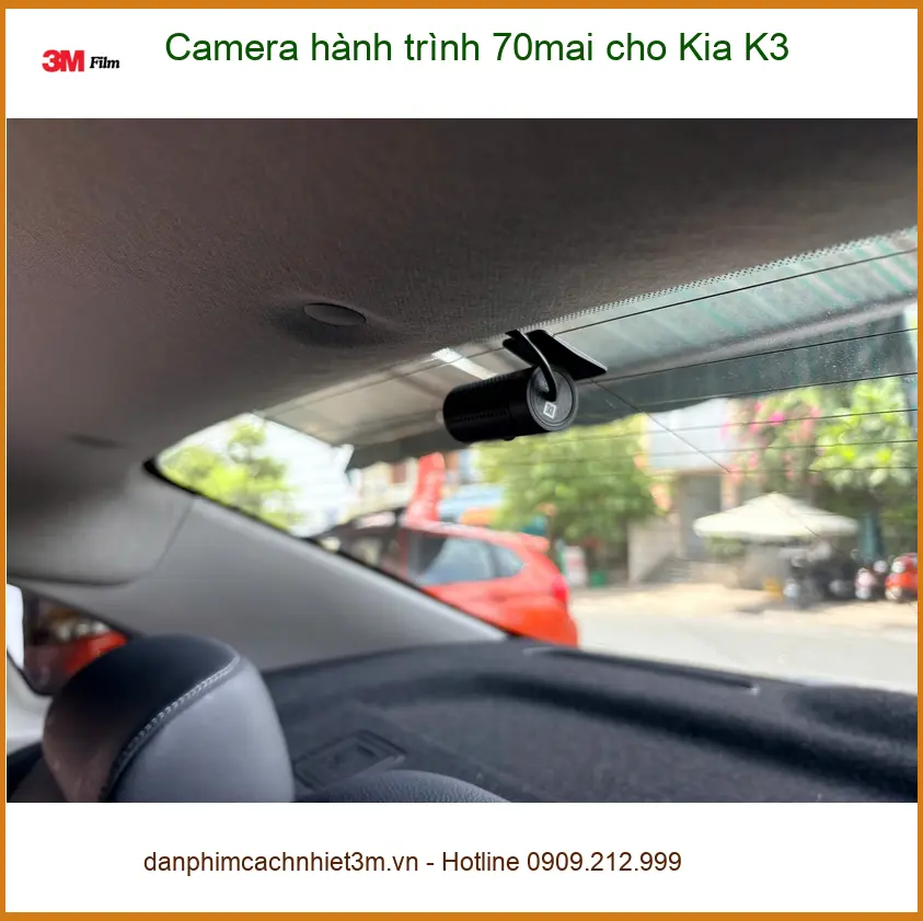 Anh Khang lắp Camera hành trình 70mai chính hãng cho Kia K3 Quận 7 để ghi lại hành trình rõ nét ảnh thực tế 5