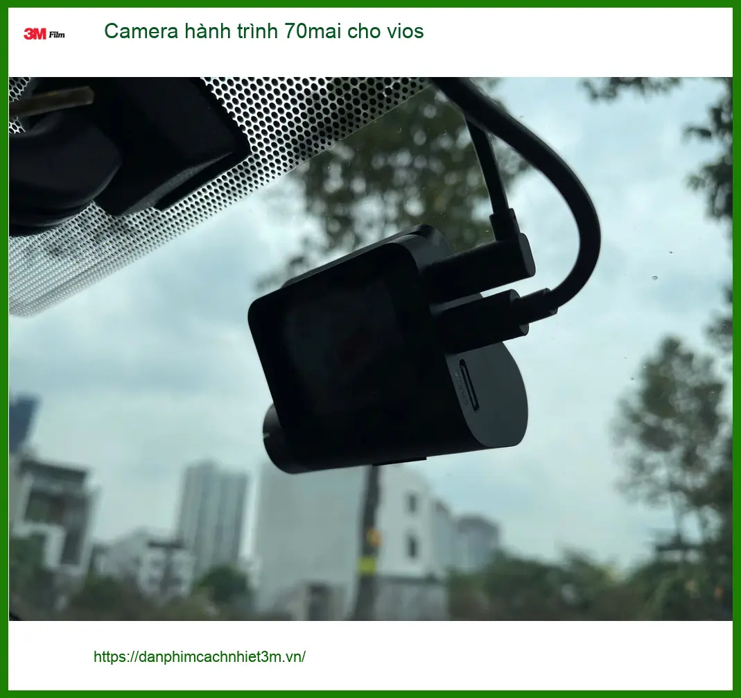 Anh Khang lắp Camera hành trình 70mai cho Vios Quận 12 để an tâm lái xe