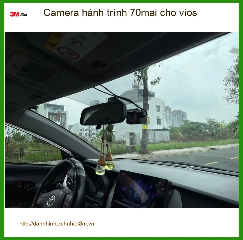 Anh Khang lắp Camera hành trình 70mai cho Vios Quận 12 để an tâm lái xe ảnh thực tế 2