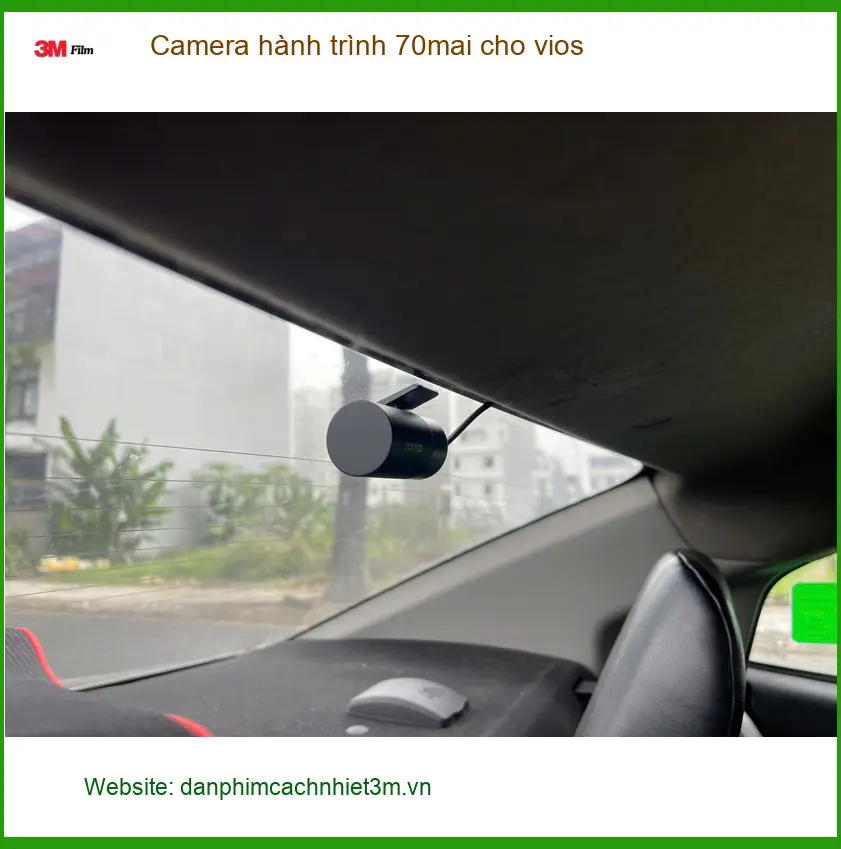 Anh Khang lắp Camera hành trình 70mai cho Vios Quận 12 để an tâm lái xe ảnh thực tế 4