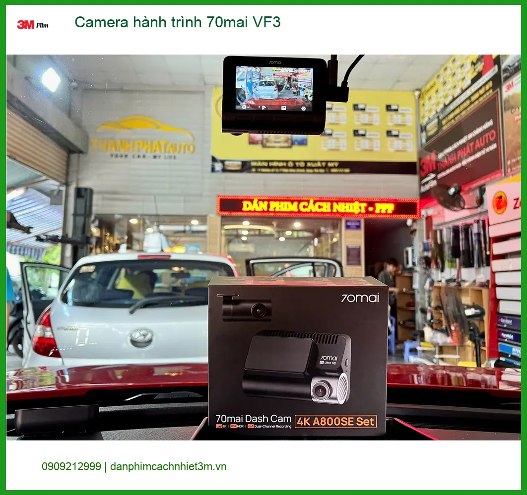 Anh Cường lắp Camera hành trình 70mai VF3 cho Hyundai Creta tại Quận Tân Bình ảnh thực tế 2