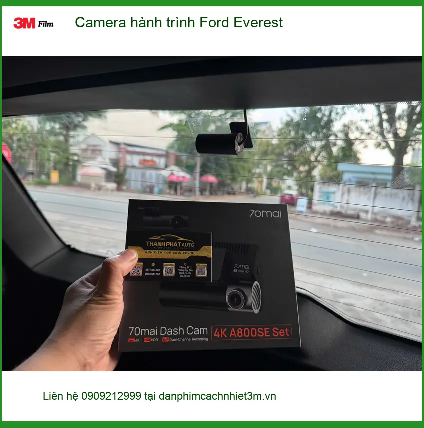 Anh Khải lắp camera hành trình Ford Everest tại Quận 10 để yên tâm trên mọi nẻo đường ảnh thực tế 4