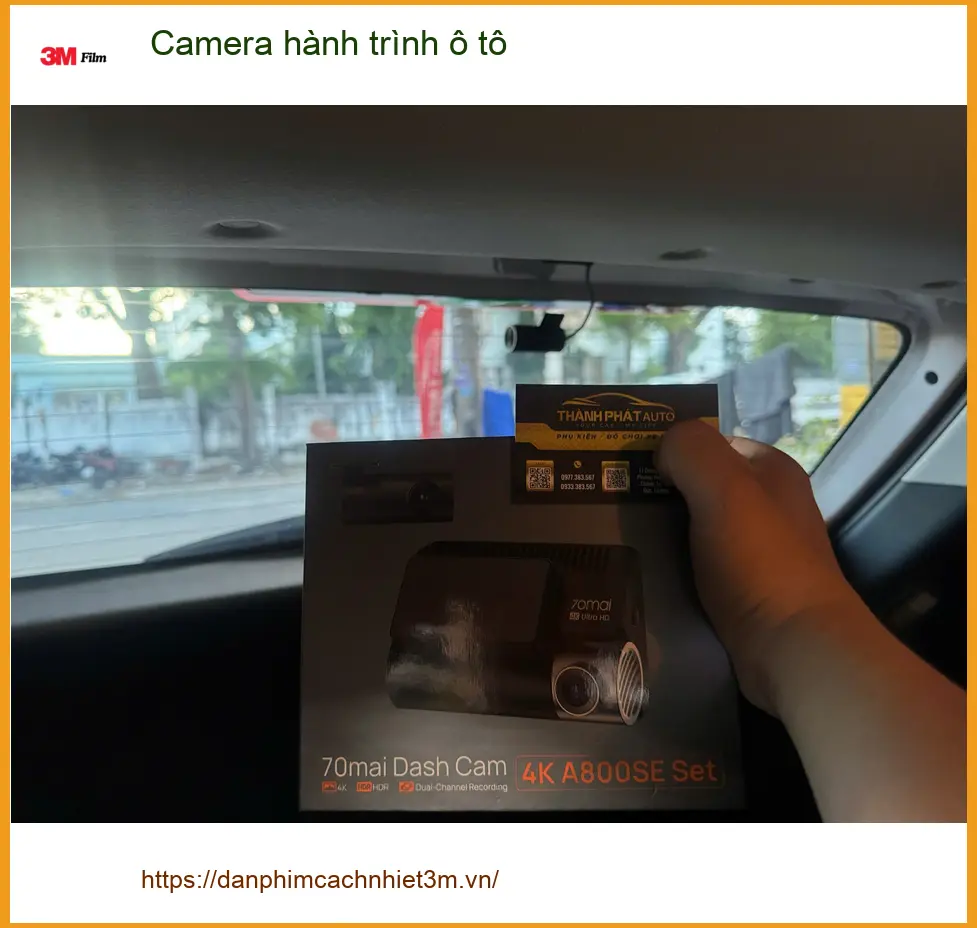 Chú Long lắp Camera hành trình ô tô cho Toyota Camry ở Quận Thủ Đức ảnh thực tế 4