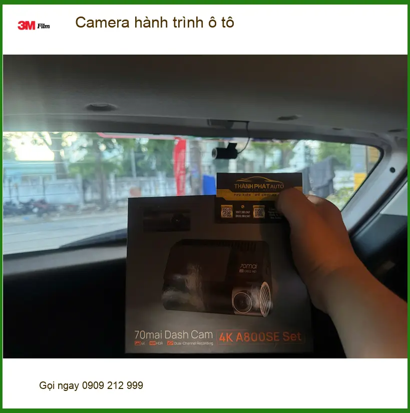 Anh Minh lắp Camera hành trình ô tô cho Hyundai Accent tại Quận 2 ảnh thực tế 2