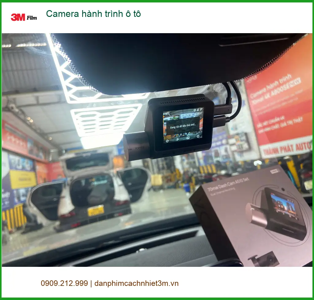 Chị Mai Hương lắp camera hành trình ô tô Hyundai Accent tại Quận Thủ Đức ảnh thực tế 2