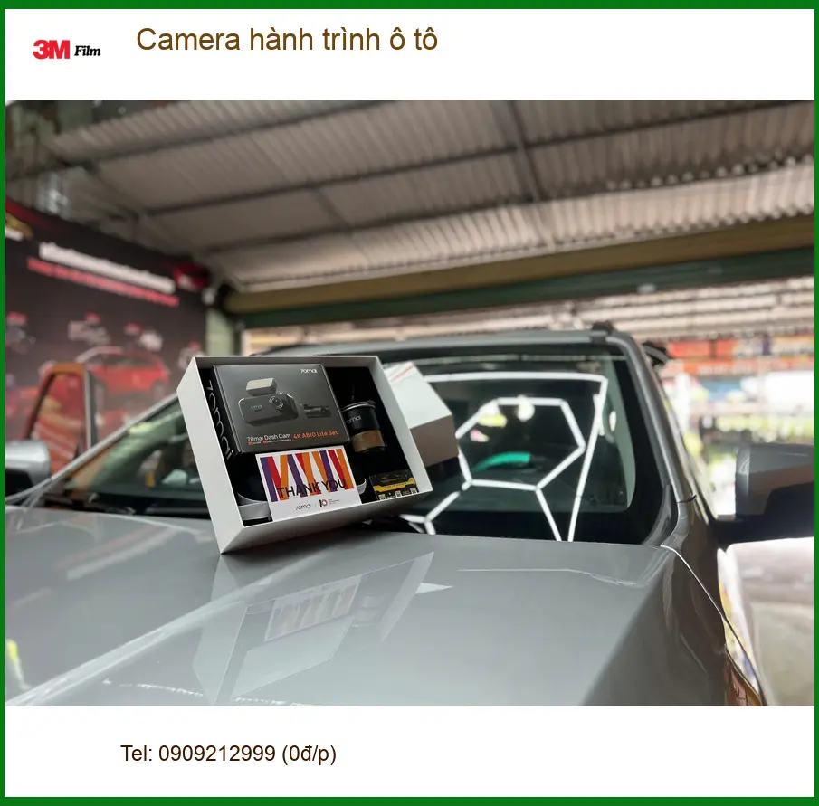 Anh Tấn lắp camera hành trình ô tô Ford Everest tại Hóc Môn an toàn ảnh thực tế 4