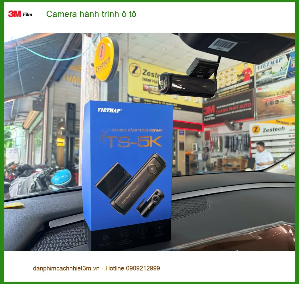 Anh Lâm gắn Camera hành trình ô tô cho Honda CR-V ở Quận 9 an tâm lái xe ảnh thực tế 5
