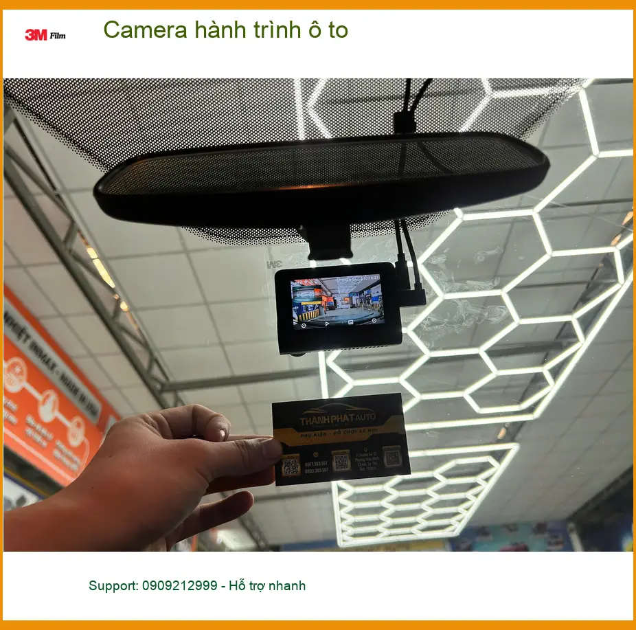 Anh Kiên lắp Camera hành trình ô tô cho Hyundai Creta ở Thủ Đức ảnh thực tế 2
