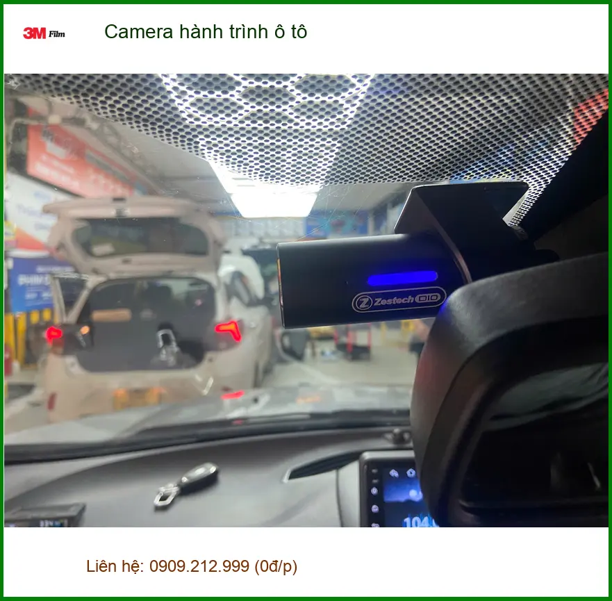 Lắp Camera hành trình ô tô Quận Gò Vấp cho xe Anh Hưng Phát Toyota Vios ảnh thực tế 3