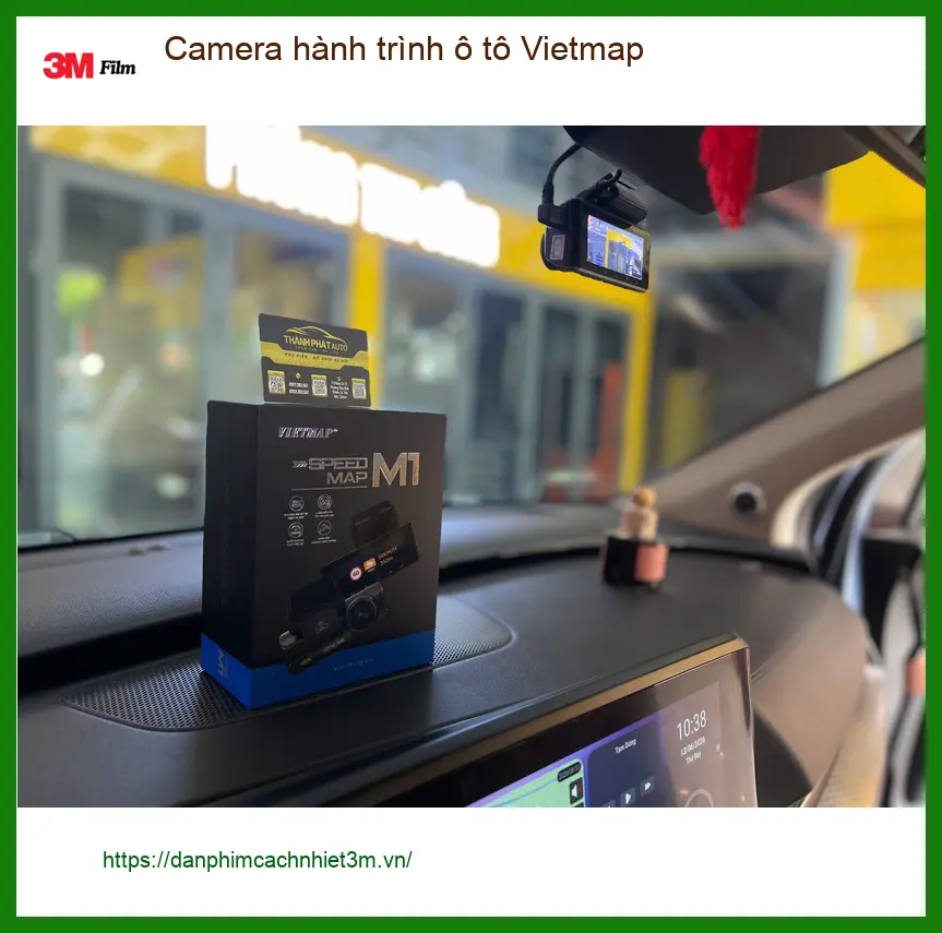Chị Diệu lắp Camera hành trình Vietmap cho VinFast Fadil Quận 7 để an tâm