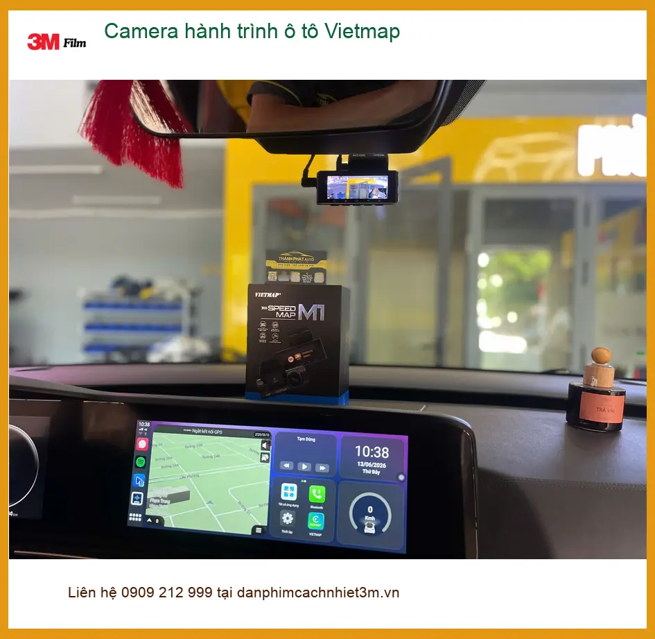 Chị Diệu lắp Camera hành trình Vietmap cho VinFast Fadil Quận 7 để an tâm ảnh thực tế 4