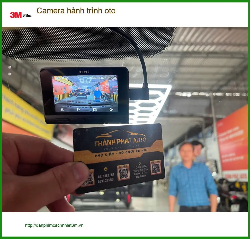 Chú Tấn lắp Camera hành trình oto cho Hyundai Accent tại Quận Bình Thạnh an tâm đi công tác xa ảnh thực tế 3