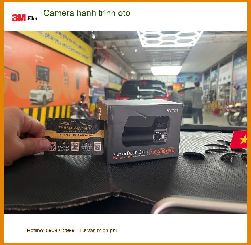 Chú Tấn lắp Camera hành trình oto cho Hyundai Accent tại Quận Bình Thạnh an tâm đi công tác xa ảnh thực tế 4