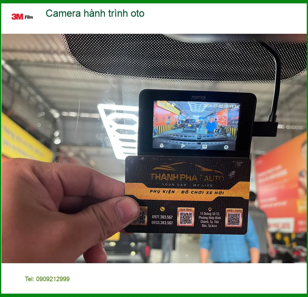 Anh Tấn lắp Camera hành trình oto Hyundai Accent Quận Tân Bình để an tâm hơn ảnh thực tế 4