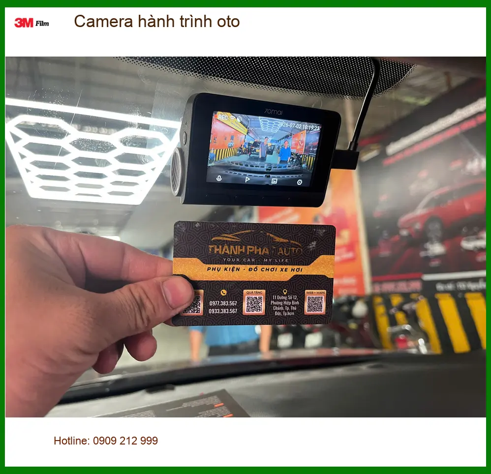 Anh Dũng lắp Camera hành trình Hyundai Accent Quận 10 ghi hình an toàn ảnh thực tế 2