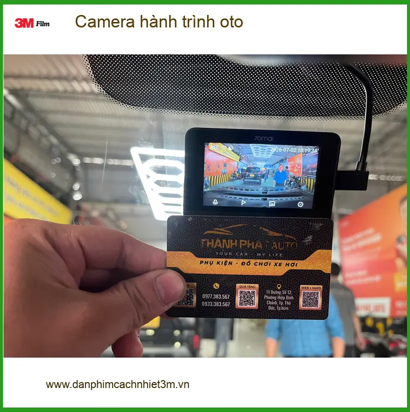 Anh Dũng lắp Camera hành trình Hyundai Accent Quận 10 ghi hình an toàn ảnh thực tế 3
