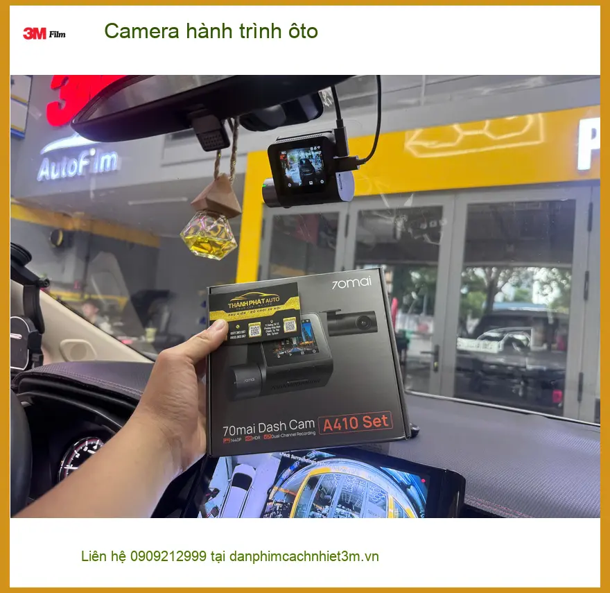 Chú Khang lắp Camera hành trình ôto Hyundai Accent tại Bình Thạnh