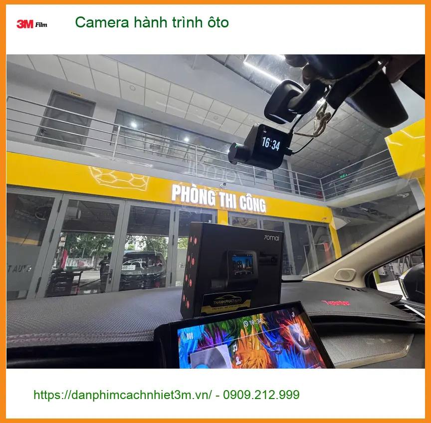 Chú Khang lắp Camera hành trình ôto Hyundai Accent tại Bình Thạnh ảnh thực tế 4