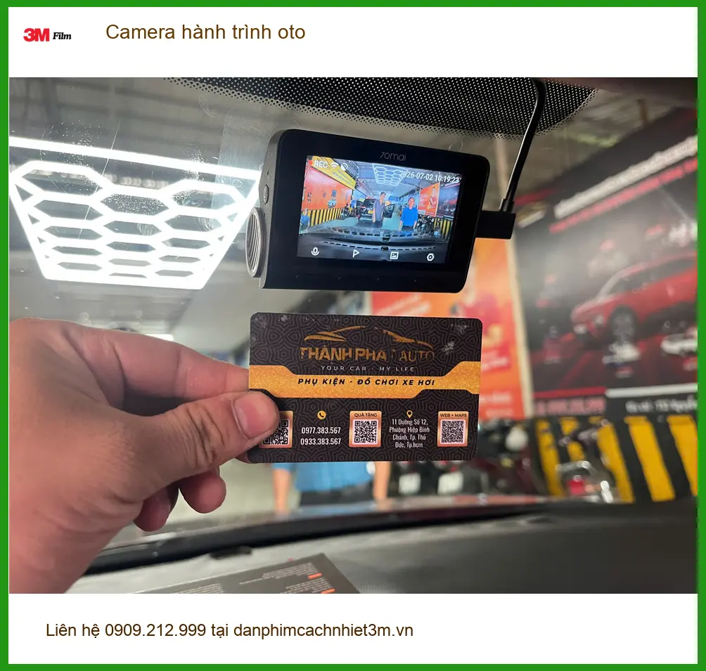 Chú Lân gắn camera hành trình Hyundai Accent tại Quận 2 ghi lại lộ trình ảnh thực tế 4
