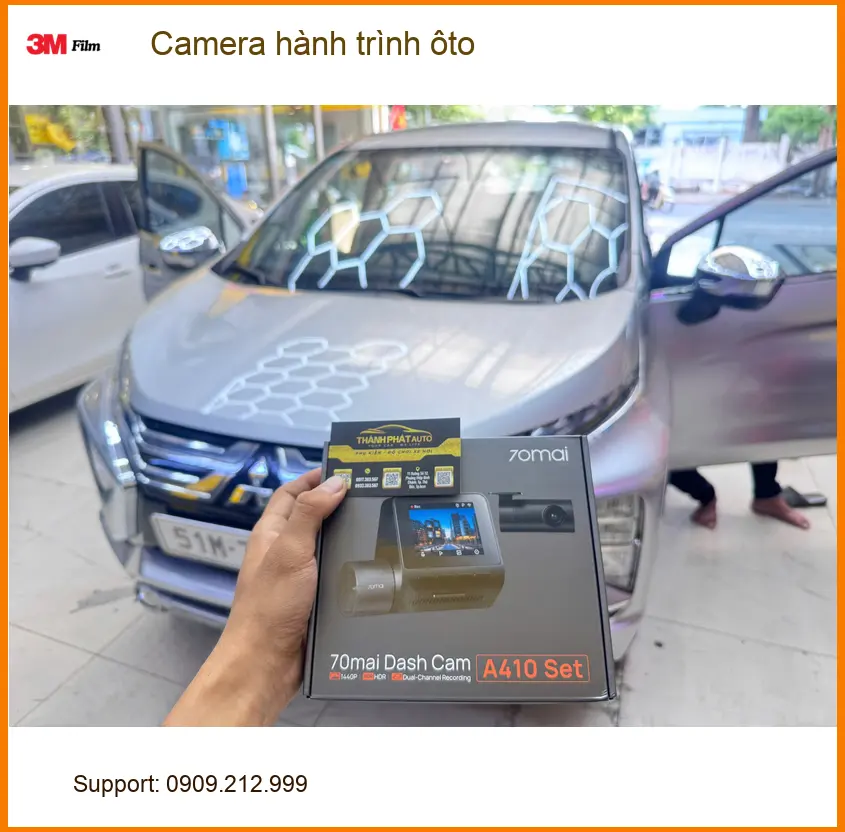 Chị Kiều lắp camera hành trình ôto cho Hyundai Creta tại Quận 12