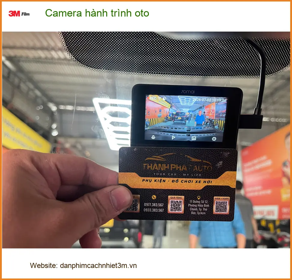 Anh Tùng lắp Camera hành trình ô tô Honda CRV ở Quận Phú Nhuận ảnh thực tế 2