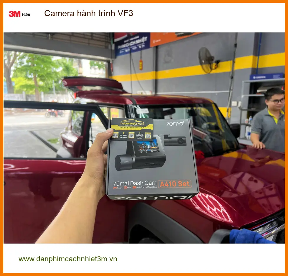 Anh Khang lắp camera hành trình VinFast VF3 tại Quận 2 để ghi lại hành trình rõ nét ảnh thực tế 3